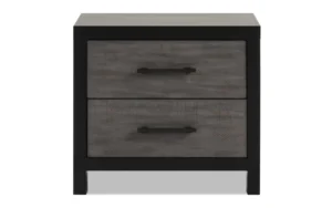 Fusion 4 Piece Queen Black & Gray Panel Bedroom Set - Blog Image 2(3)