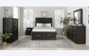 Infinity 4 Piece Queen Charcoal Storage Bedroom Set - Blog Image 3